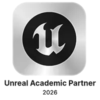 Unreal Academic Partner 2026 badge