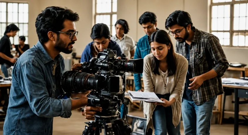 Diploma in Cinematography course at AAFT School of Cinema
